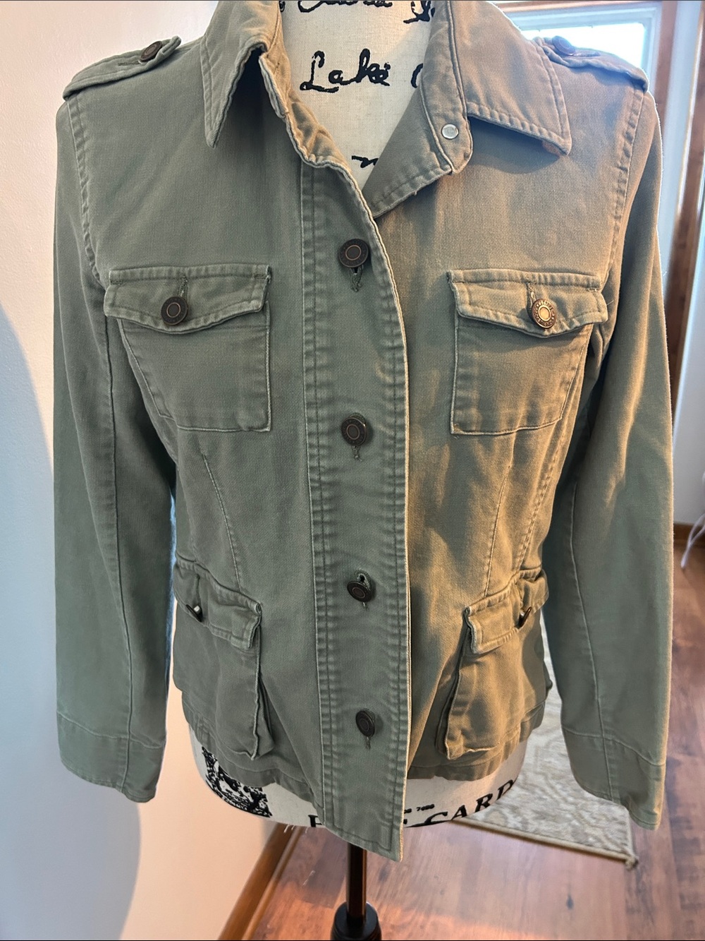 Women’s Olive Utility Field Jacket - Brand: